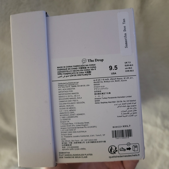 Tan Strappy Sandals Sz 9.5 - Picture 4 of 4